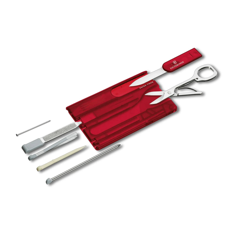 Swisscard Nail Care Victorinox Rojo 0.7100.t Premium Uñas