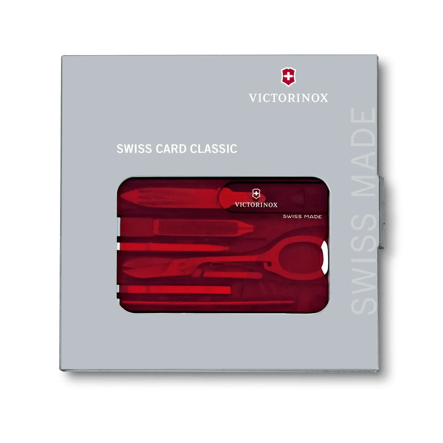 Swisscard Nail Care Victorinox Rojo 0.7100.t Premium Uñas
