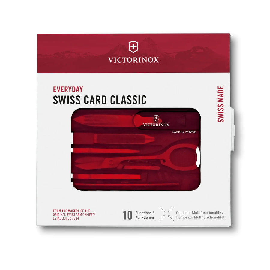 Swisscard Nail Care Victorinox Rojo 0.7100.t Premium Uñas