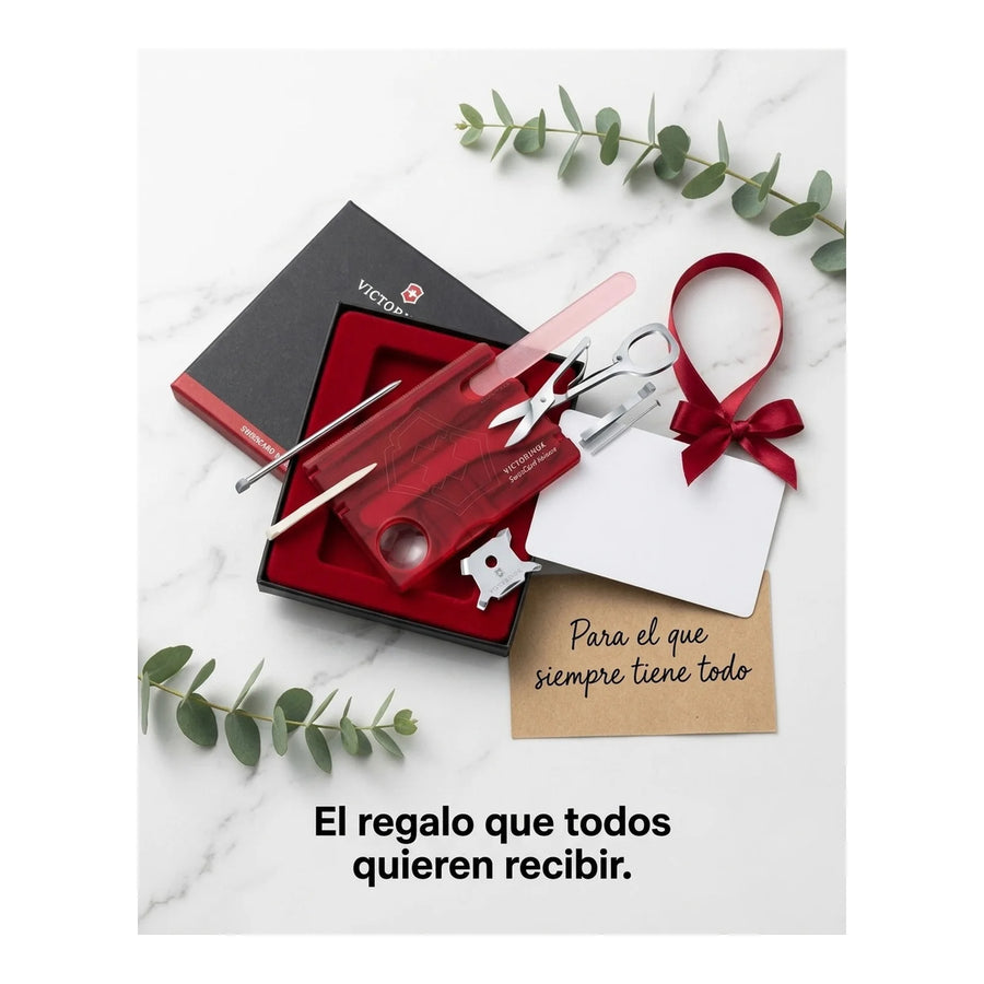Swisscard Nail Care Victorinox Rojo 0.7240.t Premium Uñas
