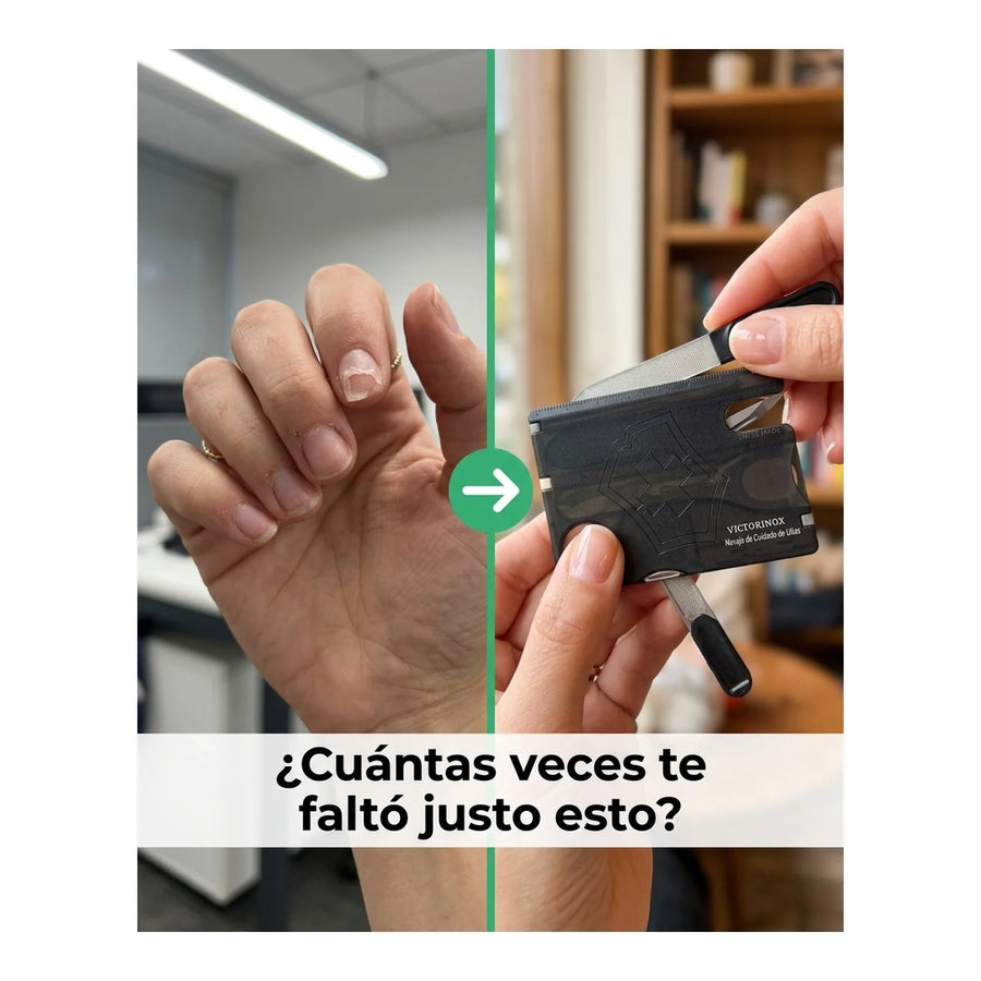 Swisscard Nail Care Victorinox Negro 0.7240.t3 Premium Uñas