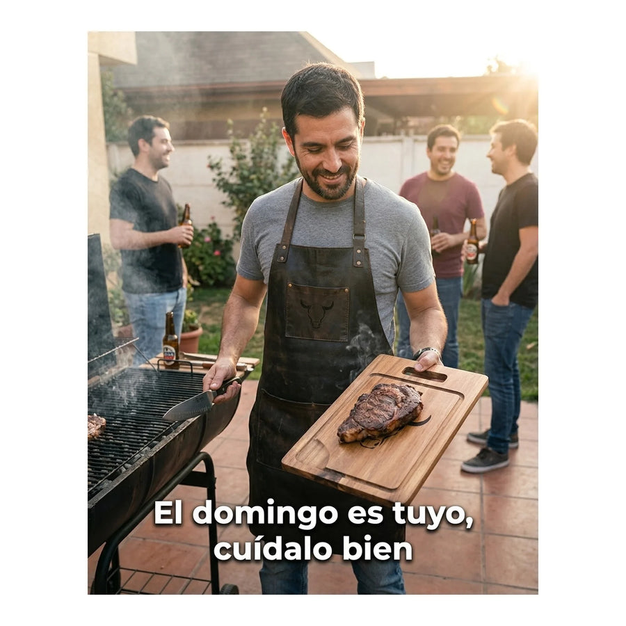 Tabla Wayu Madera Acacia 40cm + Grabado Personalizado