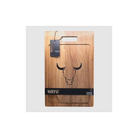Tabla De Cortar Picar Carne 45cm Wayu + Grabado Personalizado