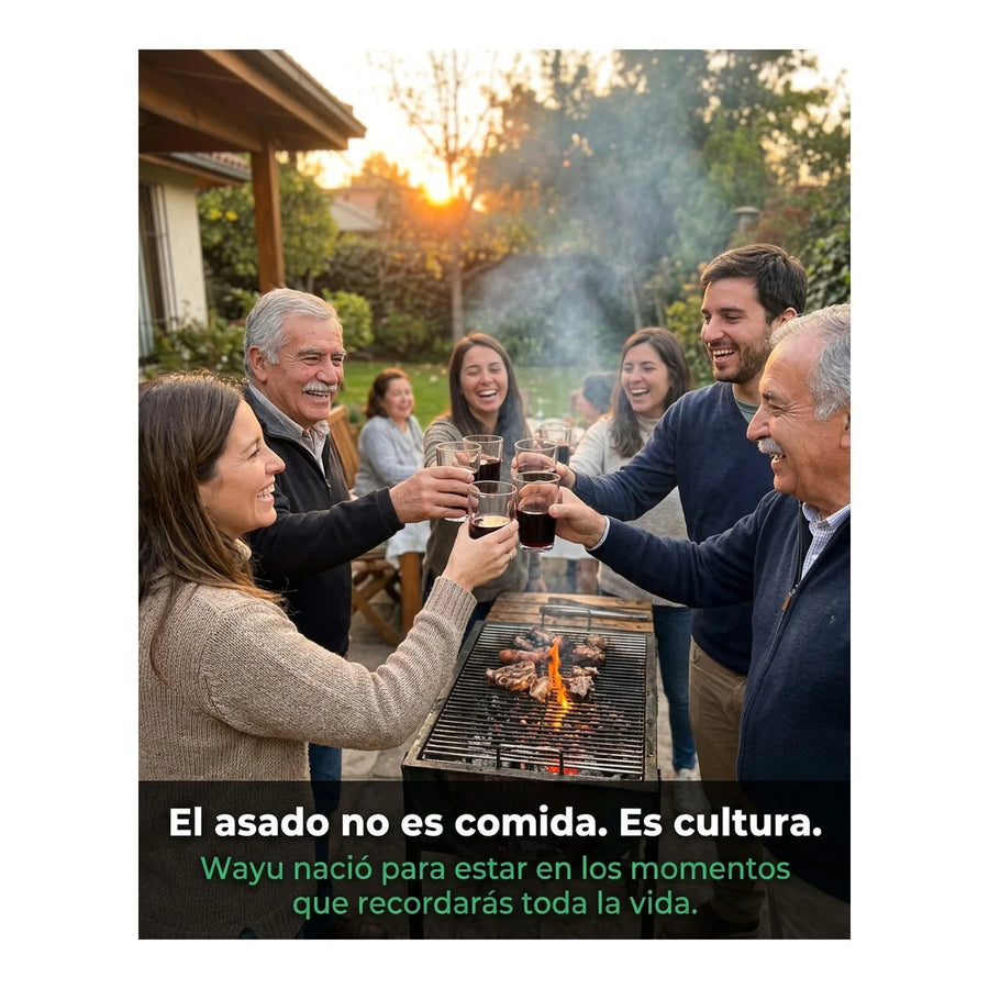 Tabla De Cortar Picar Carne 50cm Wayu + Grabado Personalizado