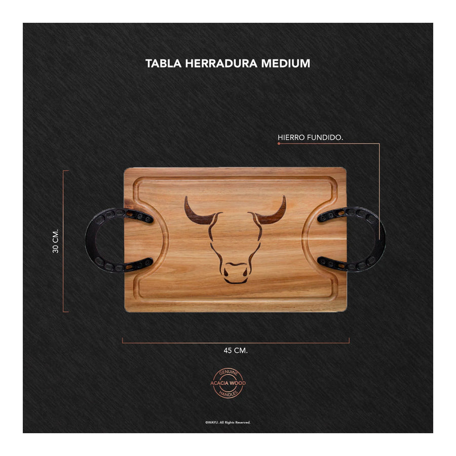 Tabla Herradura Wayu Limited Medium + Grabado Personalizado