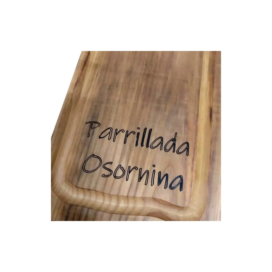 Tabla Para Carne Madera Nativa 50cm + Grabado Láser Gratis!