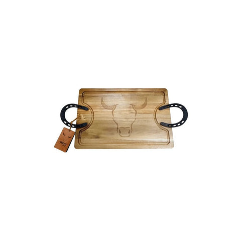 Tabla Para Picar Carne Picadillos Madera Premium Wayu Large