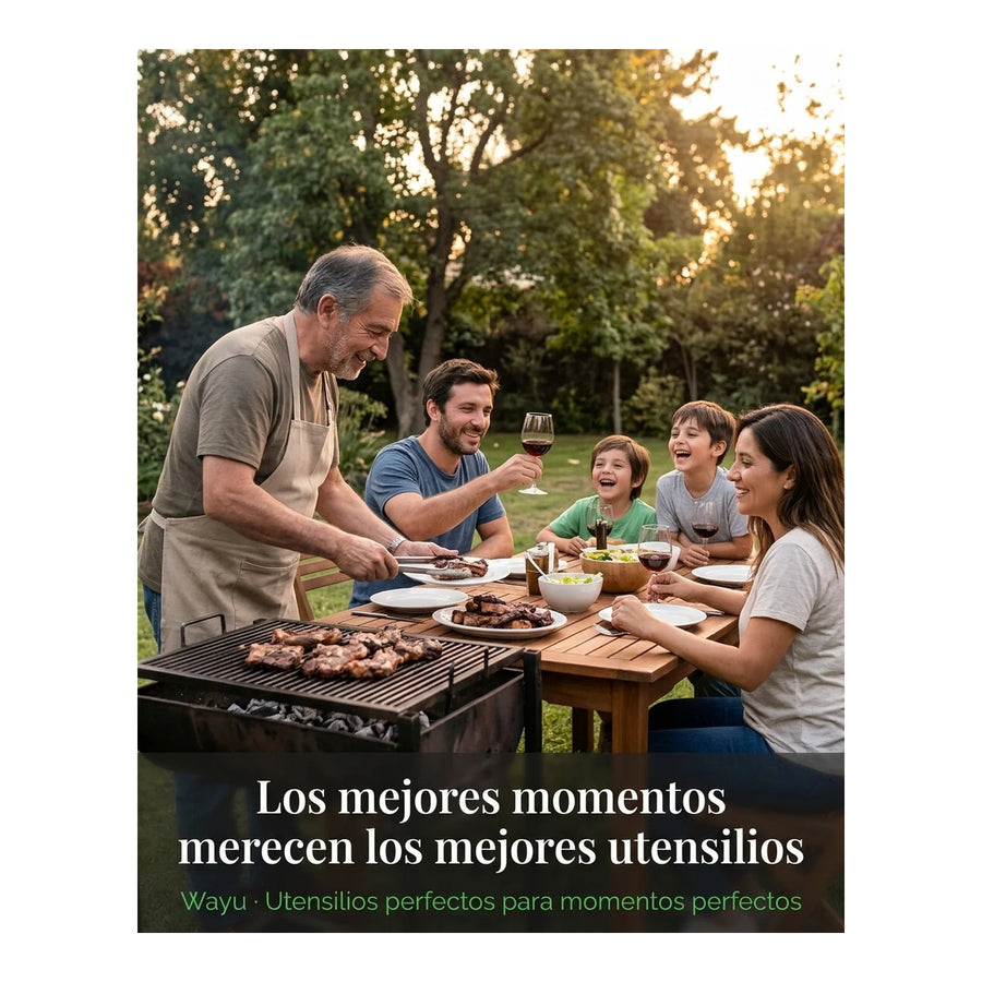Tabla Para Picar Carne Picadillos Madera Premium Wayu Large + Grabado Personalizado