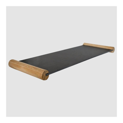 Tabla Piedra Pizarra Wayu 48x17cm Negro