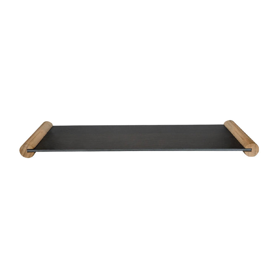 Tabla Piedra Pizarra Wayu 48x17cm Negro