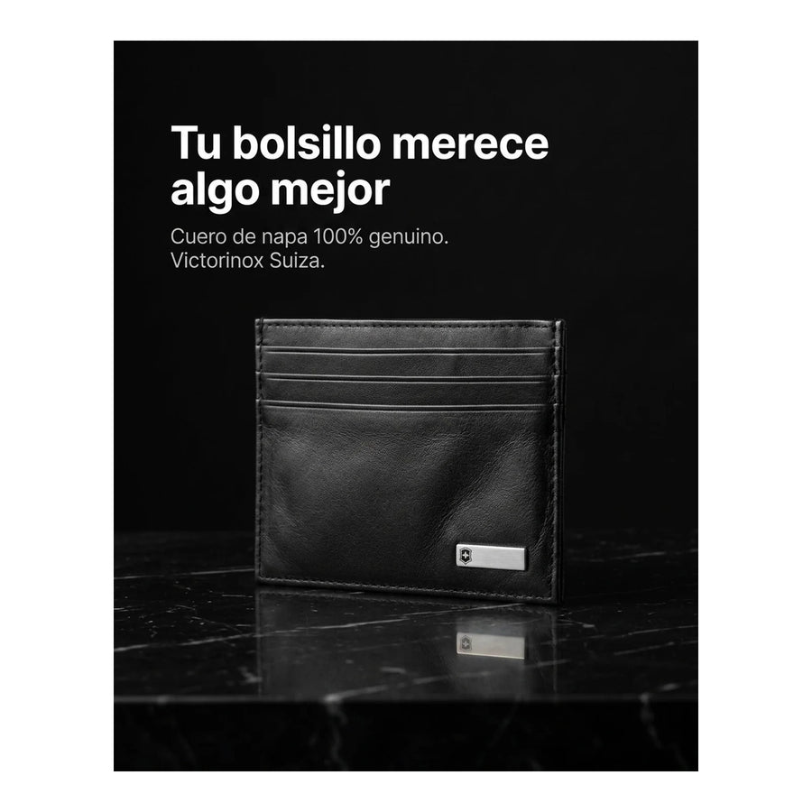 Tarjetero + Clip Victorinox Altius 3.0 Rome Black 30163001