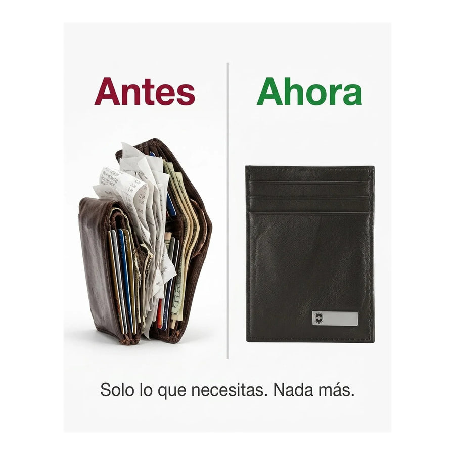 Tarjetero Sapporo Altius 3.0 Color Negro Victorinox 30165401