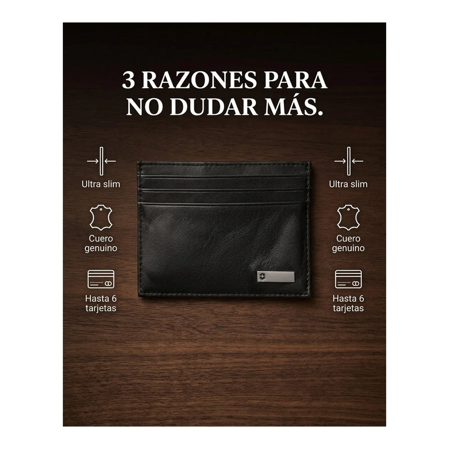 Tarjetero Sapporo Altius 3.0 Color Negro Victorinox 30165401