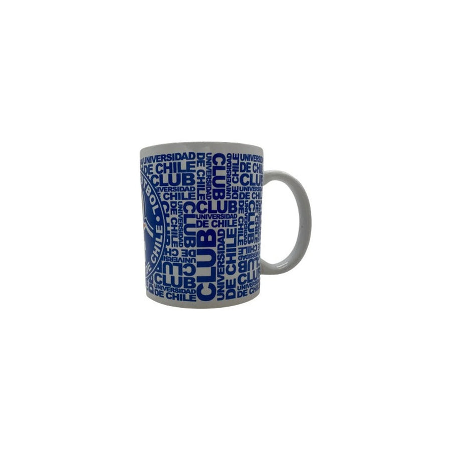 Tazón Mug Clásico U De Chile Uch Vaso Café Té Premium Coffee