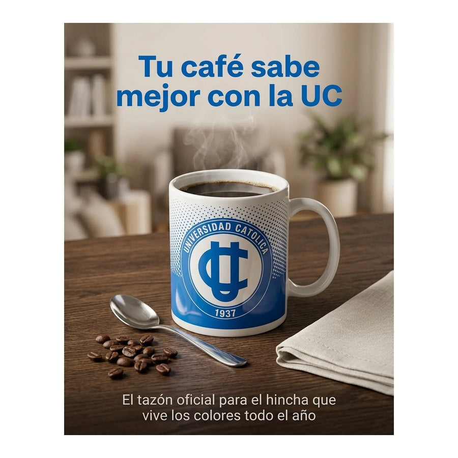 Tazón Mug Clásico Universidad Catolica Uc Café Té Coffee