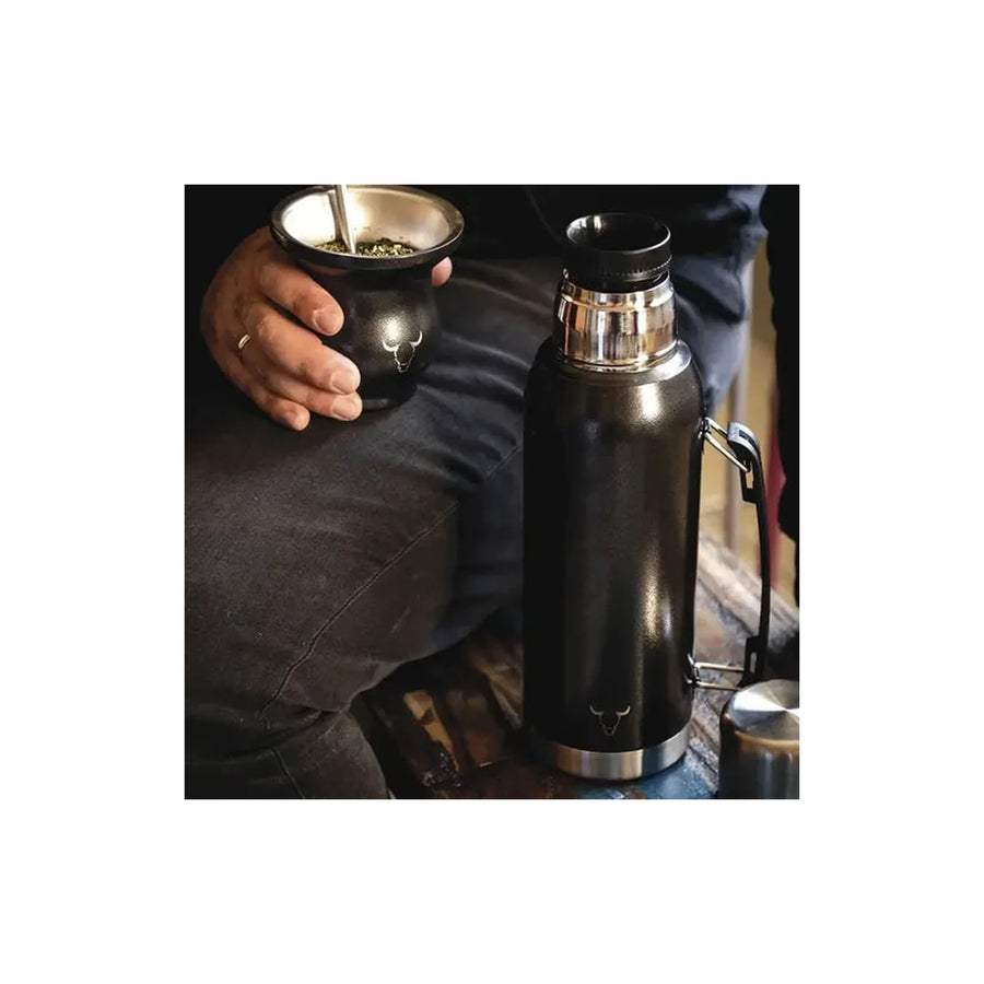 Termo Wayu Premiun De 1 Litro Agua Caliente Libre Bpa Mate + Grabado Personalizado
