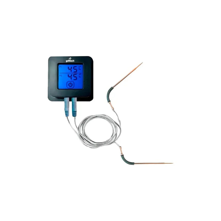 Termómetro Bluetooth Digital 2 Sondas Carne Asado Bbq