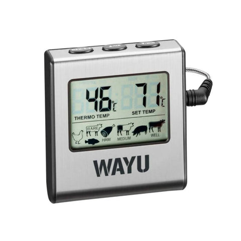 Termómetro Digital Para Carnes Wayu Asado Parrilla Ahumado