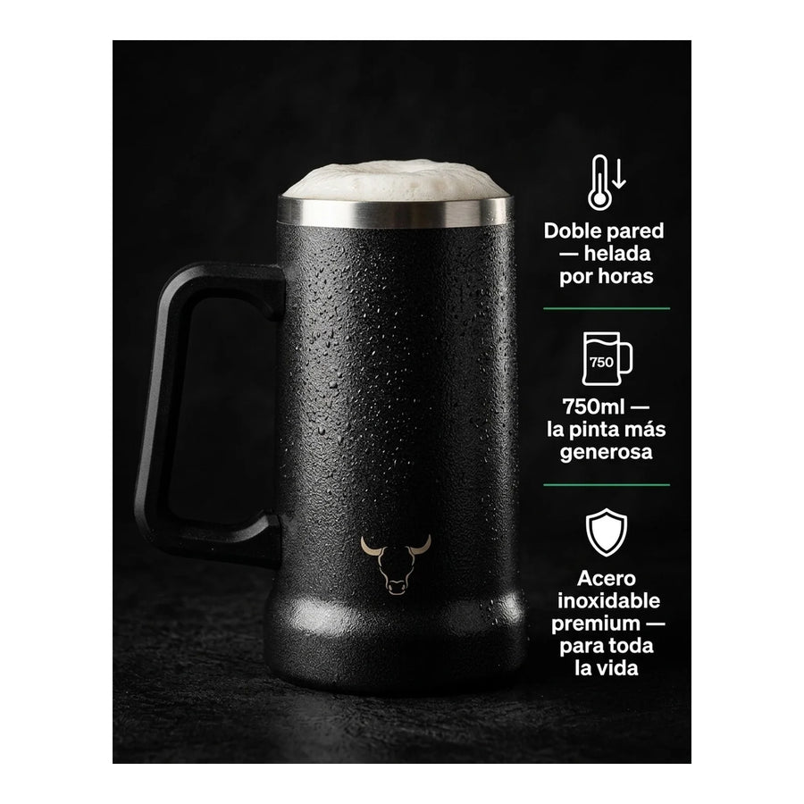 Vaso Acero Inoxidable Wayu 750 Ml Beer Mug Cerveza Bar + Grabado Personalizado
