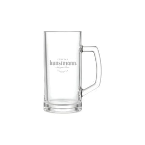Vaso Cervecero Chopero Kunstmann 600ml Shop Grabado Transparente