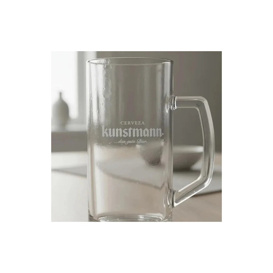 Vaso Cervecero Chopero Kunstmann 600ml Shop Grabado Transparente