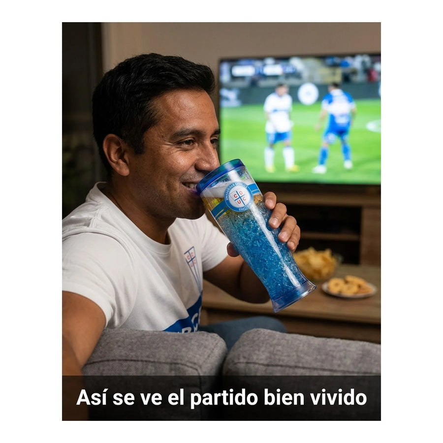 Vaso Cervecero Frozen 500ml Universidad Católica