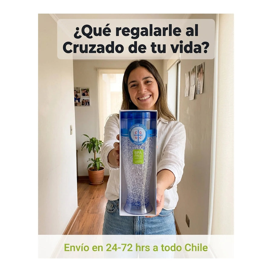 Vaso Cervecero Frozen 500ml Universidad Católica