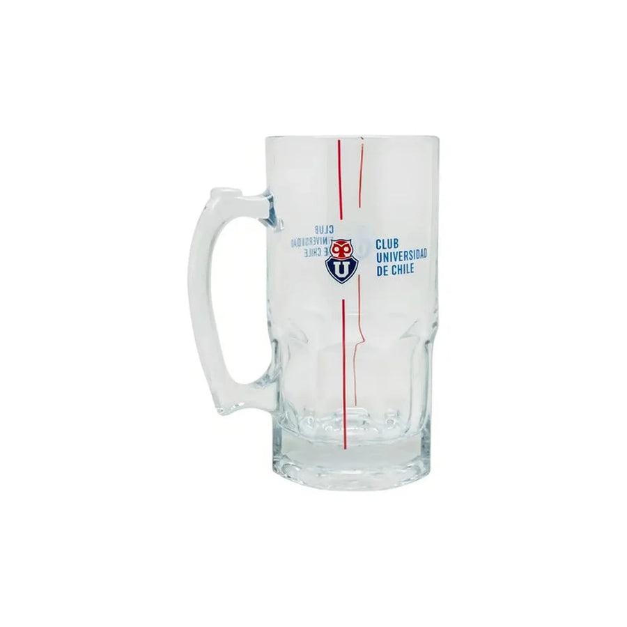 Vaso Cervecero Schopero Universidad De Chile 1 Lt Color Agua
