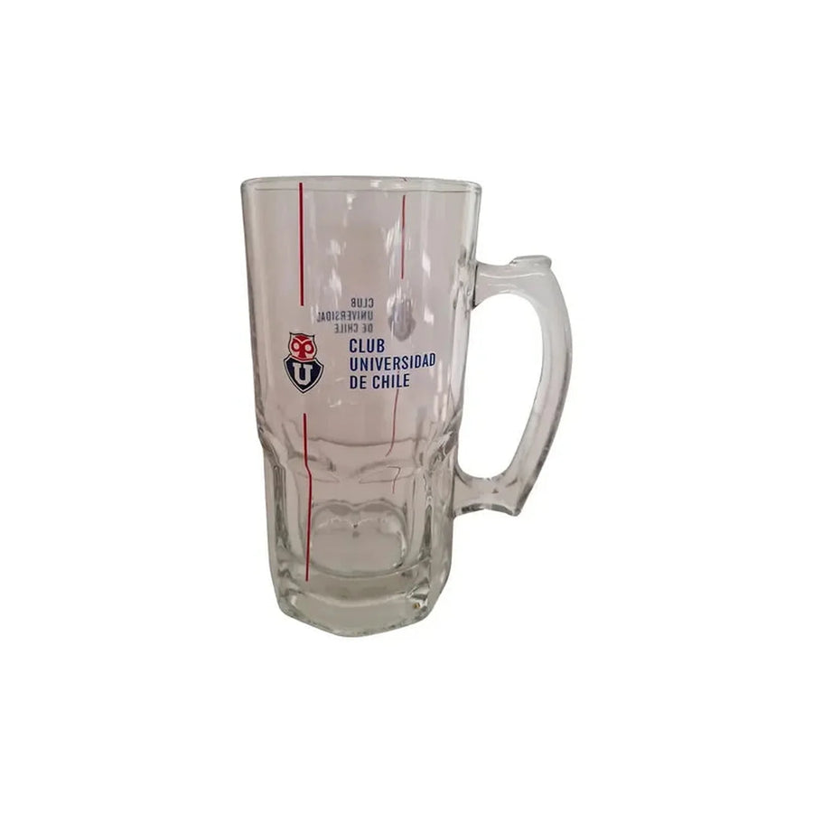 Vaso Cervecero Schopero Universidad De Chile 1 Lt Color Agua