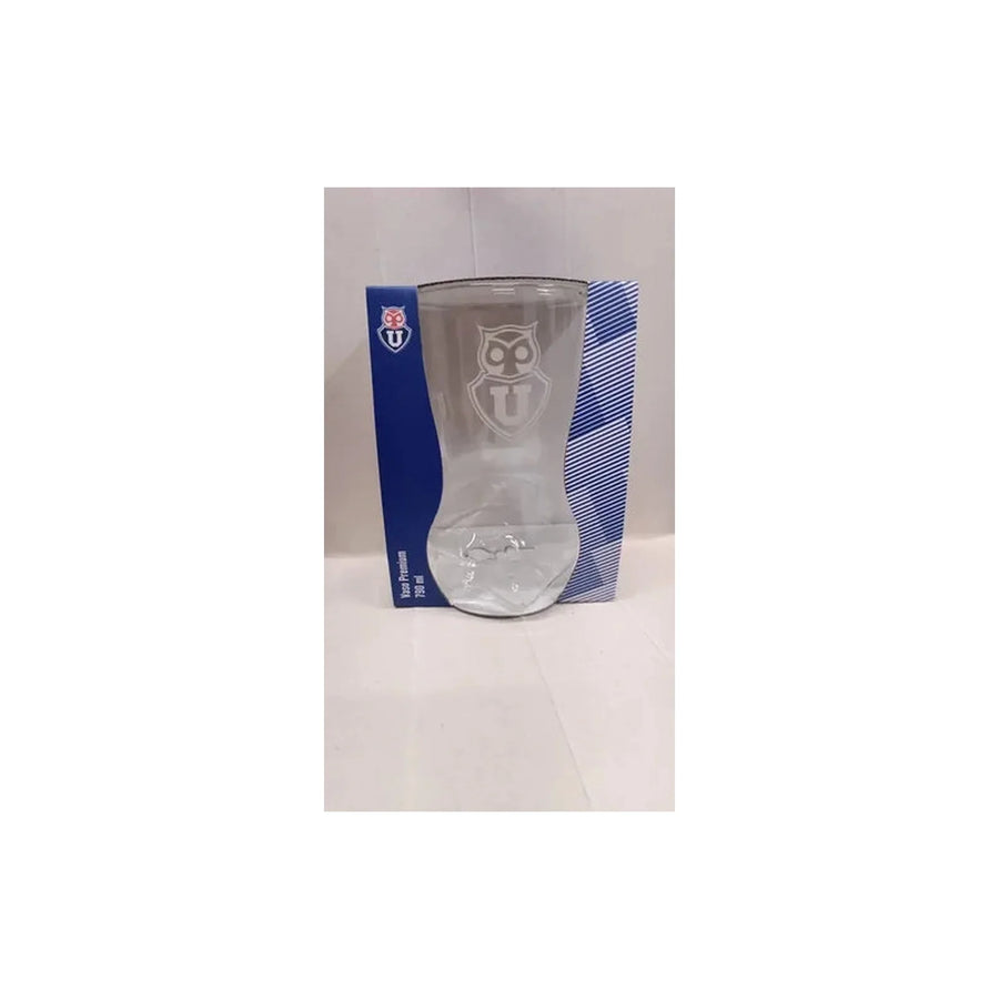 Vaso Premium 790 Ml Botella Cortada U De Chile Blanco
