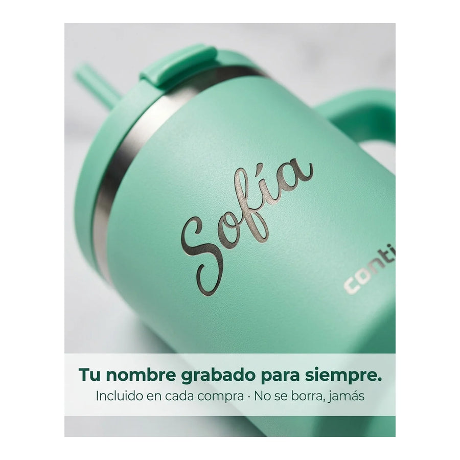 Vaso Térmico Contigo® Streeterville 1,2 LT Azul + Grabado Personalizado