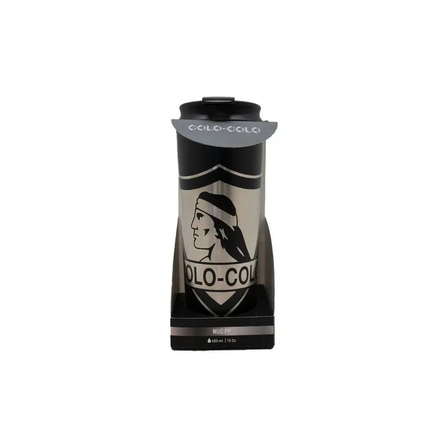 Vaso Termico Metálico Colo Colo Frío Caliente 480ml Negro Colo Colo + Grabado Personalizado