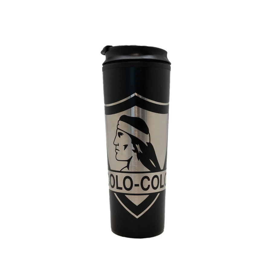 Vaso Termico Metálico Colo Colo Frío Caliente 480ml Negro Colo Colo + Grabado Personalizado