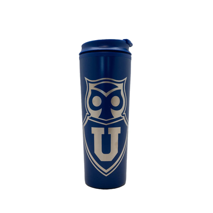 Vaso Térmico U de Chile 480ml Azul + Grabado Personalizado
