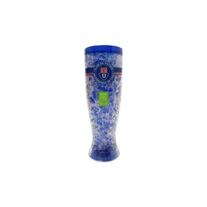 Vaso Vidrio Gel 16 Oz Azul Frozen U De Chile Licencia Titiz