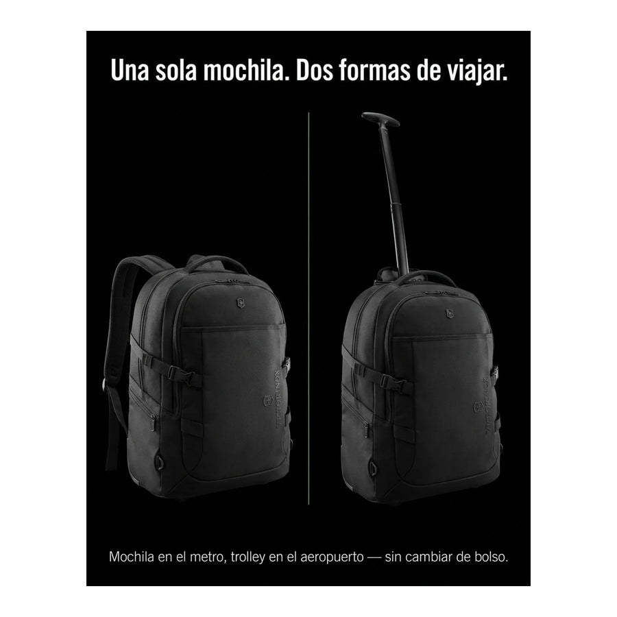Victorinox Mochila Vx Sport Evo Con Ruedas, Negro