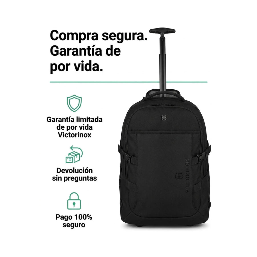 Victorinox Mochila Vx Sport Evo Con Ruedas, Negro