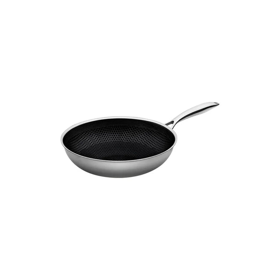 Wok Acero Inoxidable 30cm Bee Roichen