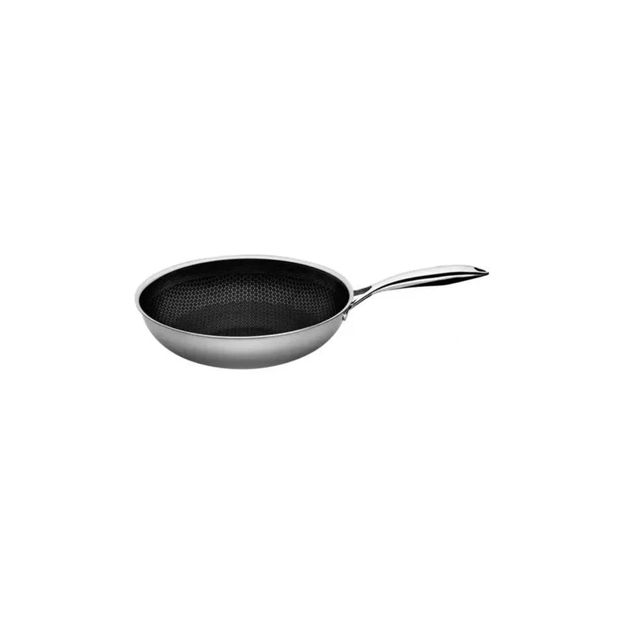 Wok Acero Inoxidable 30cm Bee Roichen