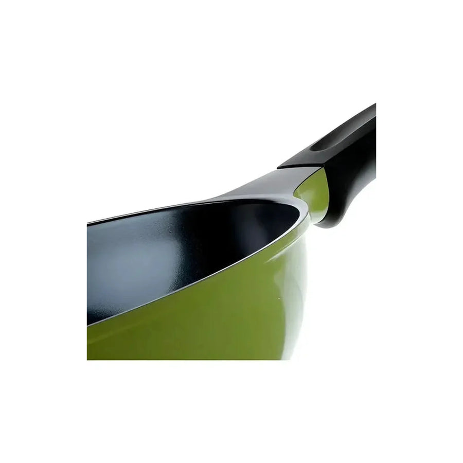 Wok Cerámico 28cm Verde Roichen