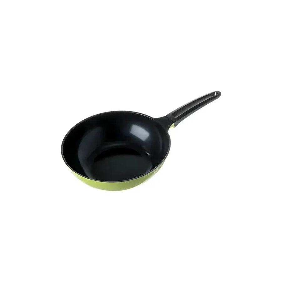 Wok Cerámico 28cm Verde Roichen