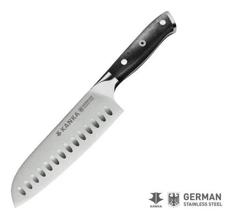 Cuchillo Acero Alemán Kanka Santoku + Grabado Láser (foto 3)