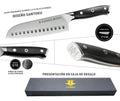 Cuchillo Acero Alemán Kanka Santoku + Grabado Láser (foto 2)