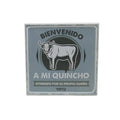 Cuadro Bar Metálico Wayu 25x25 Mi Quincho Parrilla Bbq
