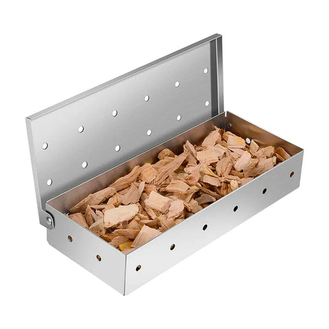 Caja Ahumadora Chips Ahumado Parrilla Horno Cocina Asado