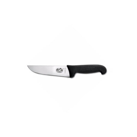 Cuchillo Carnicero Fibrox Color Negro Hoja 16 Cm Victorinox 5.5203.16