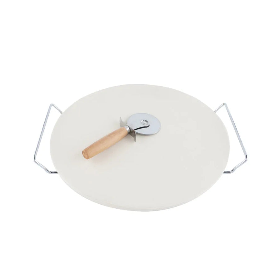 Cortador De Pizza + Piedra Pizza Profesional Cocina Horno