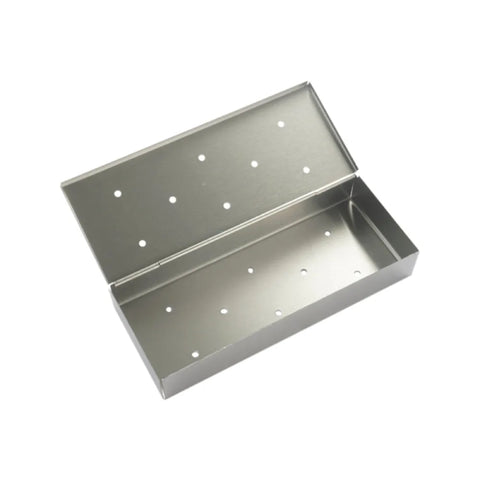 Caja Ahumadora Chips Ahumado Inoxidable Parrilla Horno Asado