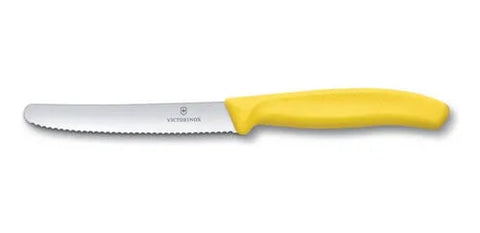 Cuchillo Cocina Victorinox Amarillo 6.7836.l118 Dentado 11cm