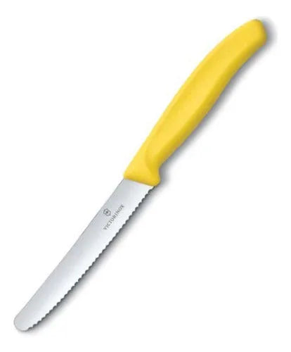 Cuchillo Cocina Victorinox Amarillo 6.7836.l118 Dentado 11cm